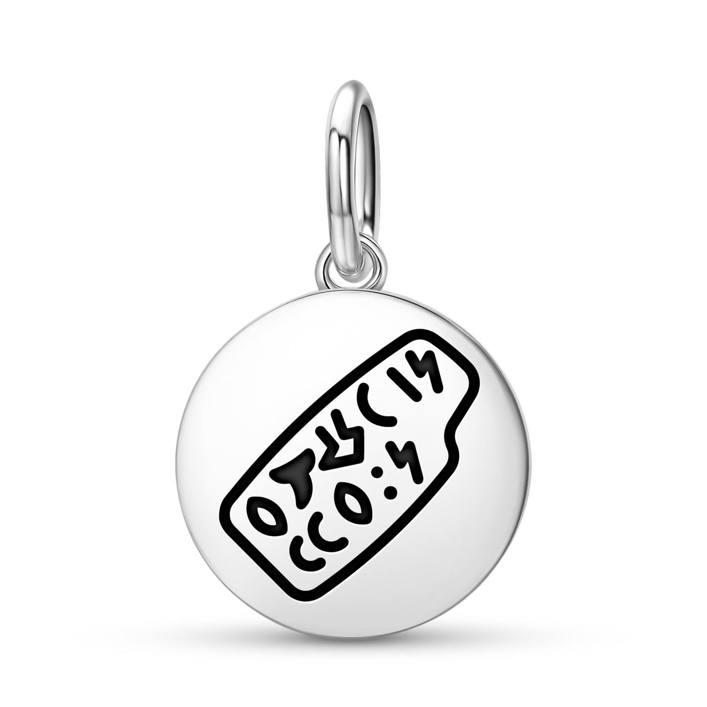 Kohau rongorongo Easter Island Rapa Nui Symbols Pendant Dangle Charm