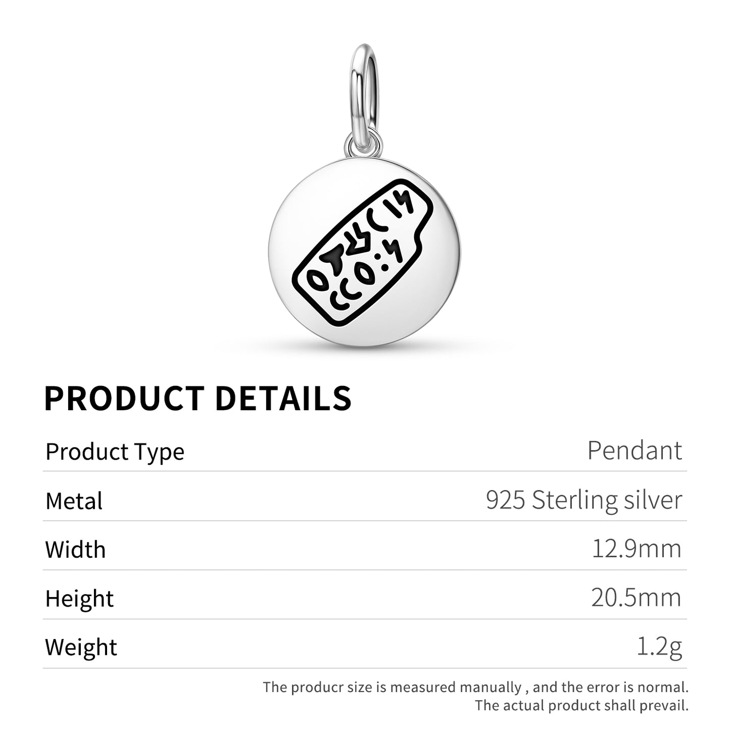 Kohau rongorongo Easter Island Rapa Nui Symbols Pendant Dangle Charm