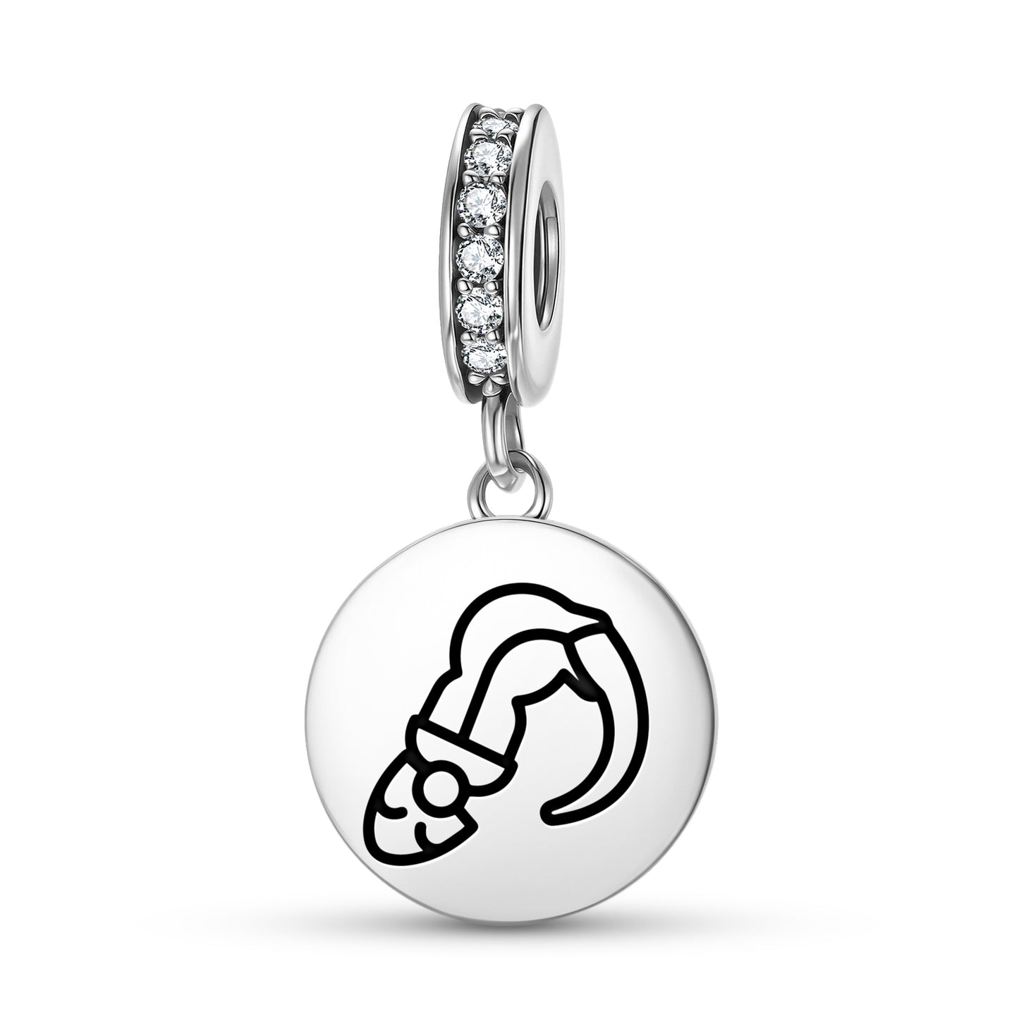 Moai moko Easter Island Rapa Nui Symbols Pendant Dangle Charm