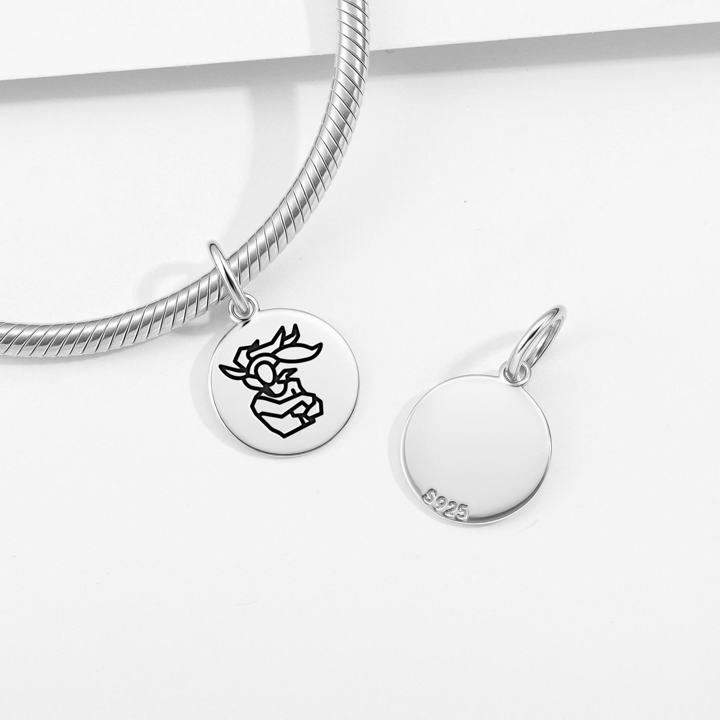 Rapa nui man Easter Island Rapa Nui Symbols Pendant Dangle Charm