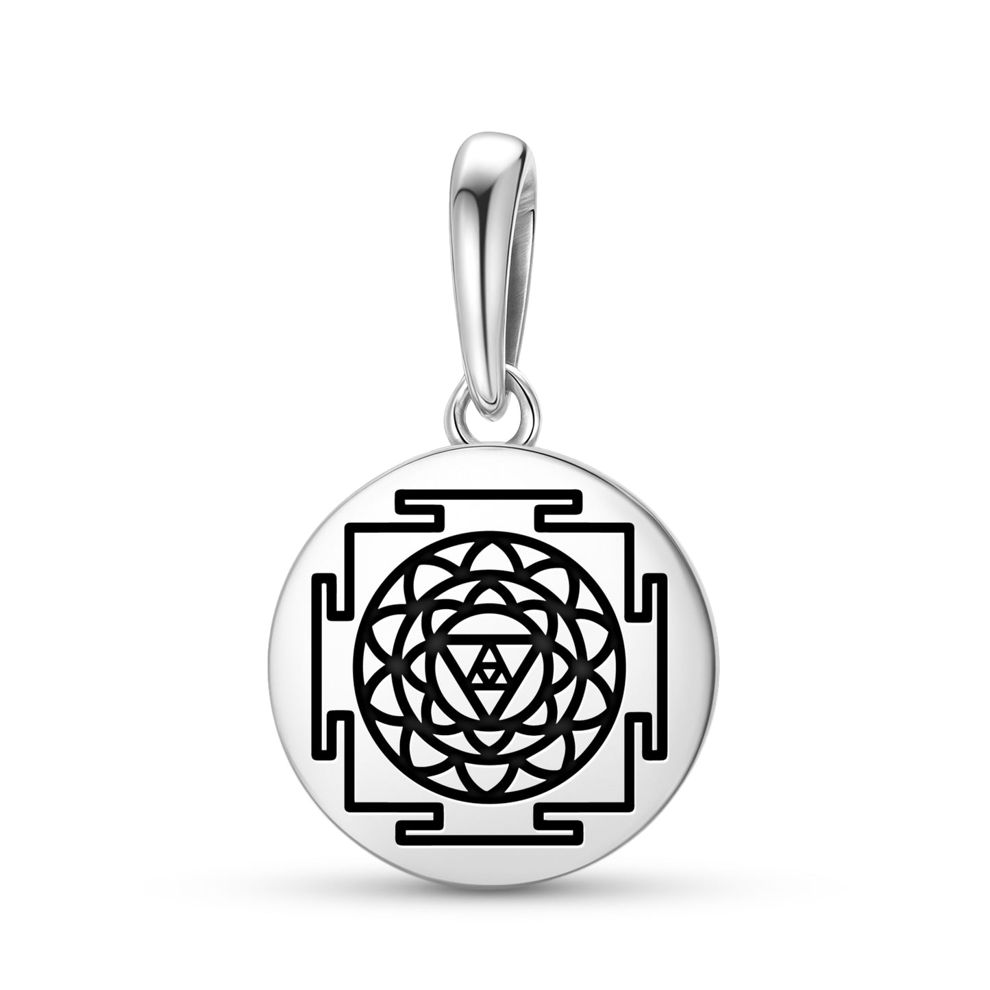 Kanakdhara Yantra Yantra Symbols Pendant Dangle Charm