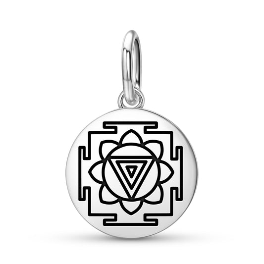 Kali Yantra Yantra Symbols Pendant Dangle Charm