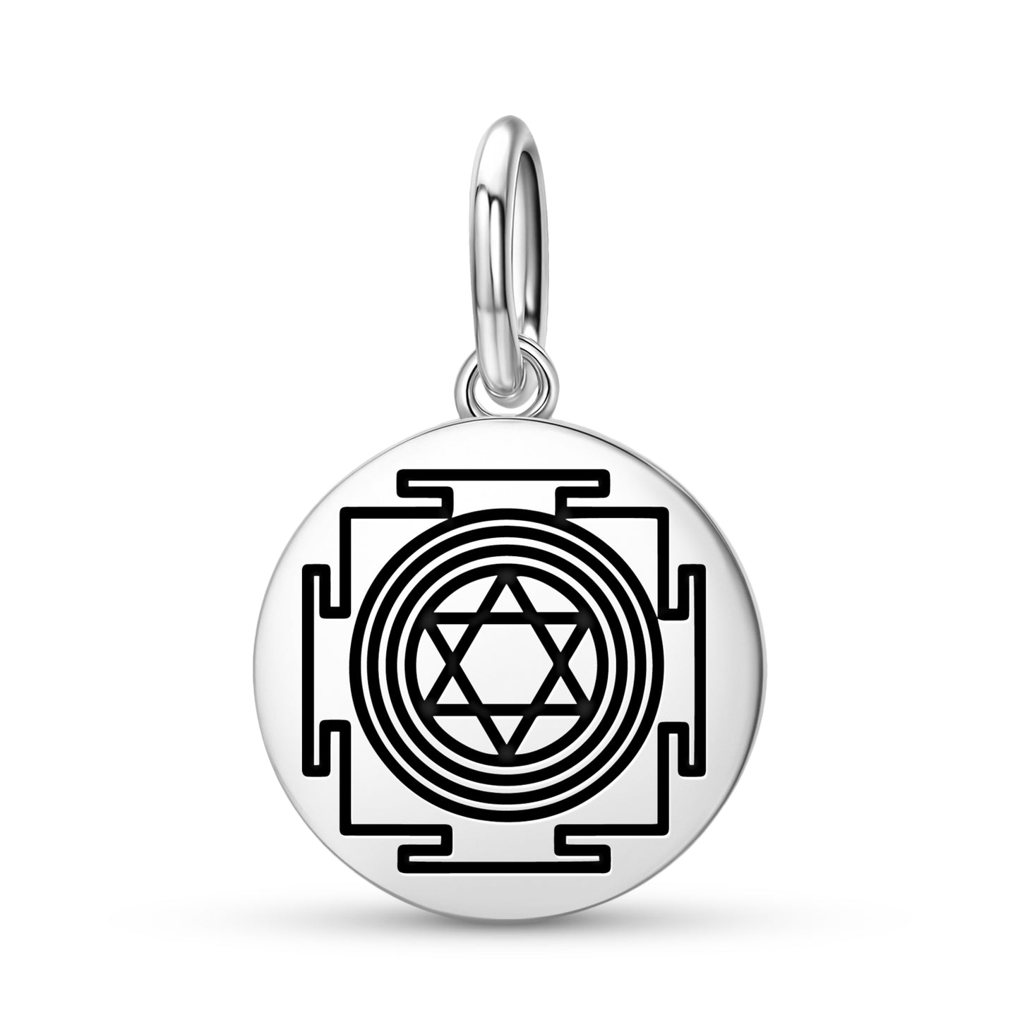 Shani Yantra Yantra Symbols Pendant Dangle Charm