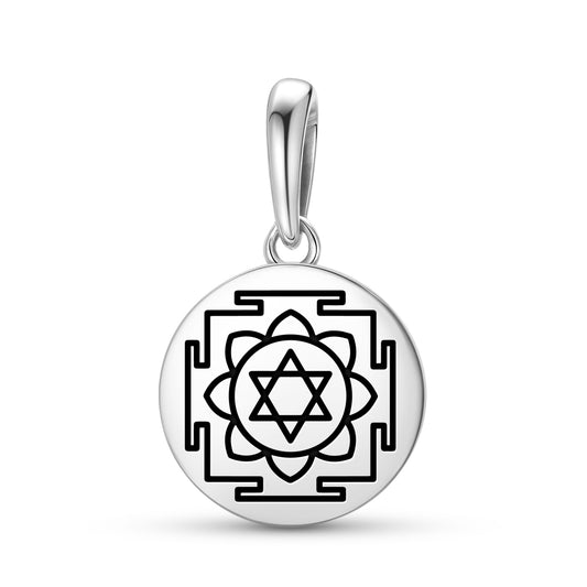 Ketu Yantra Yantra Symbols Pendant Dangle Charm