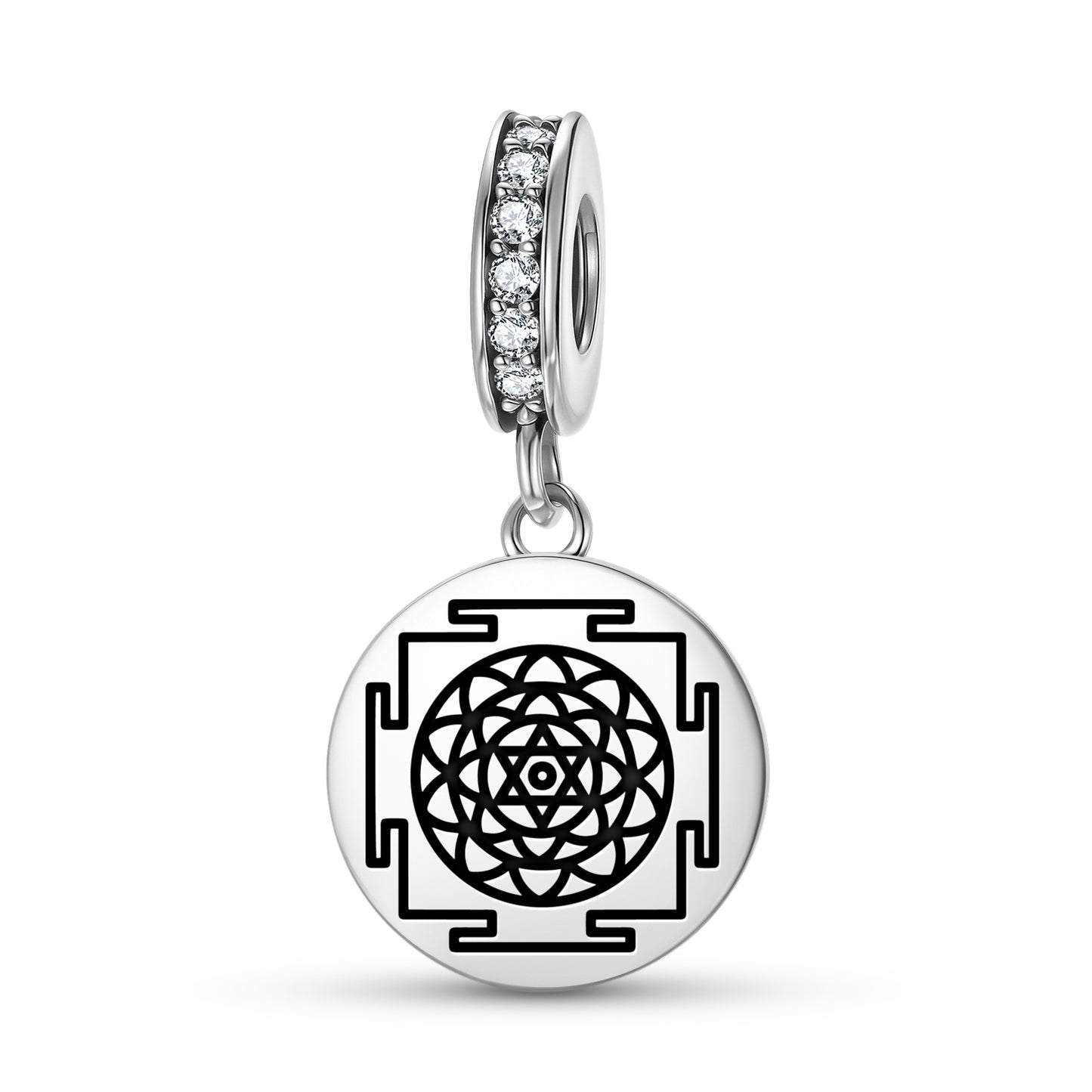Surya Yantra Yantra Symbols Pendant Dangle Charm