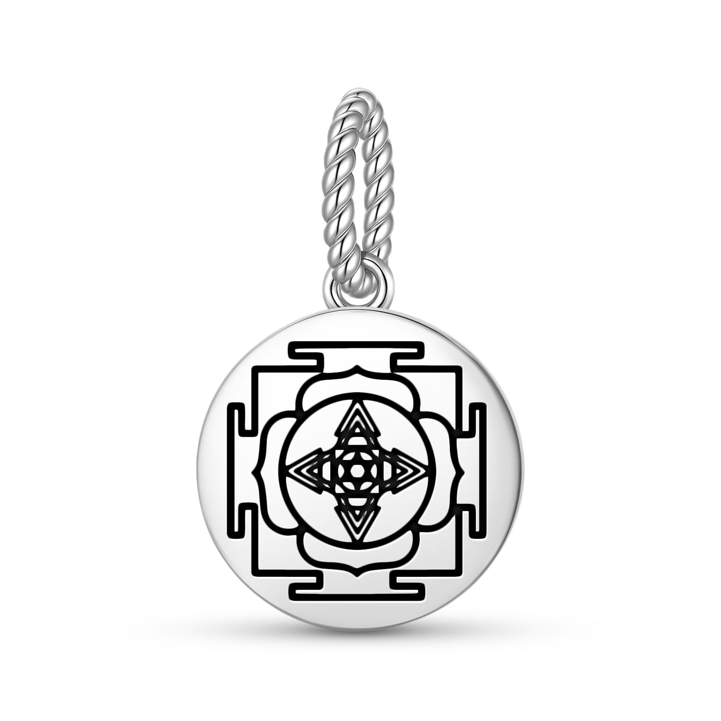 Matsya Yantra Yantra Symbols Pendant Dangle Charm