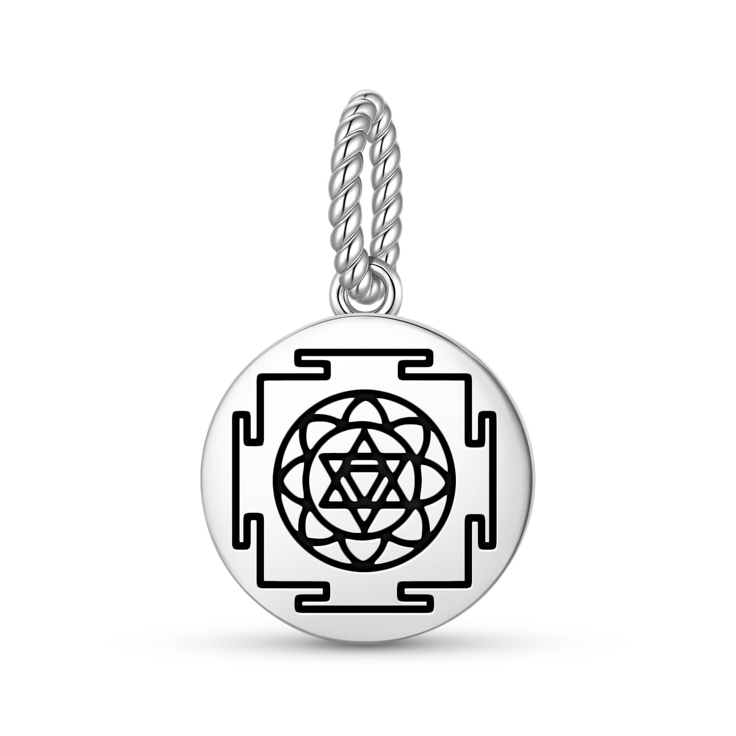 Mahamrityunjay Yantra Yantra Symbols Pendant Dangle Charm
