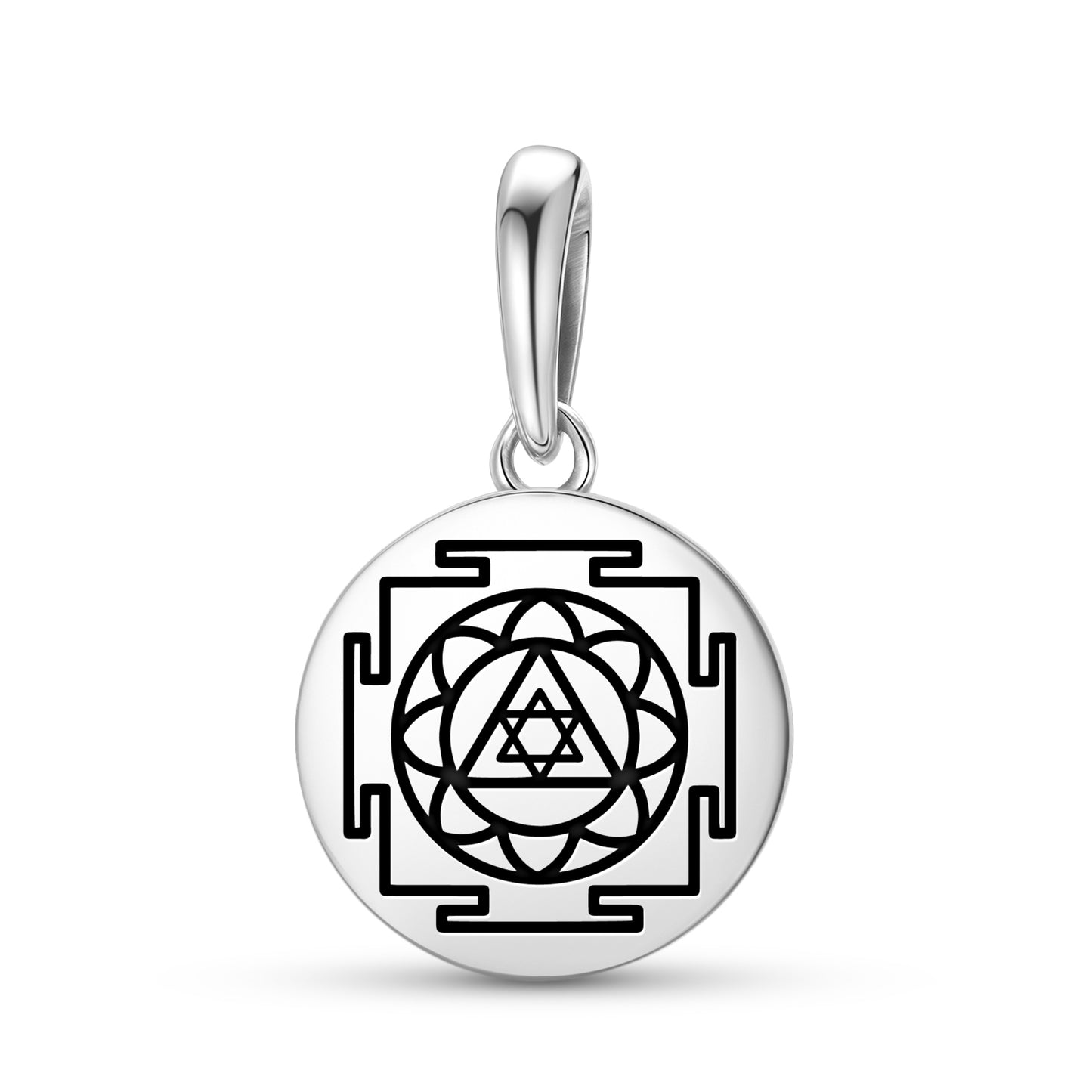 Ganesh Yantra Yantra Symbols Pendant Dangle Charm