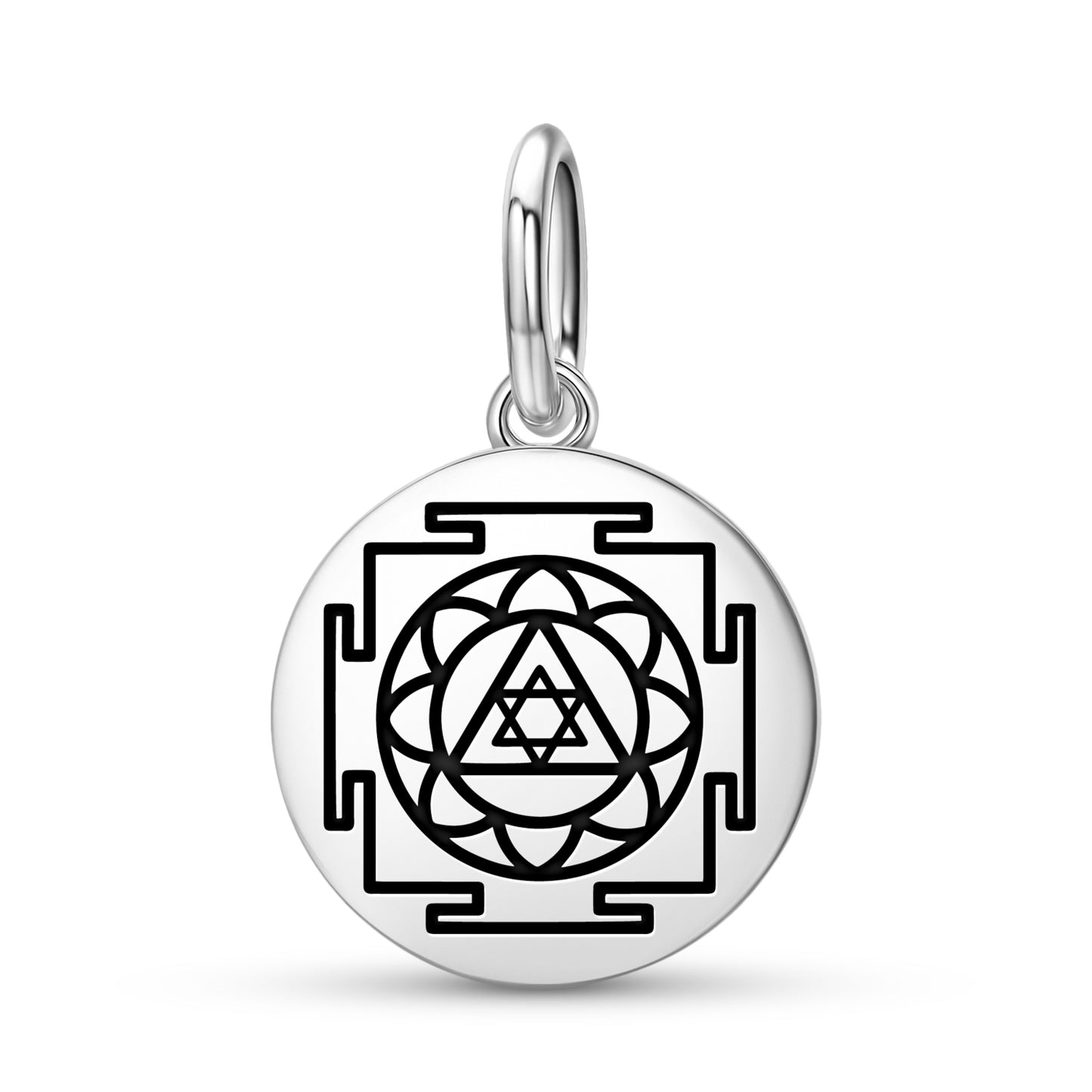 Ganesh Yantra Yantra Symbols Pendant Dangle Charm