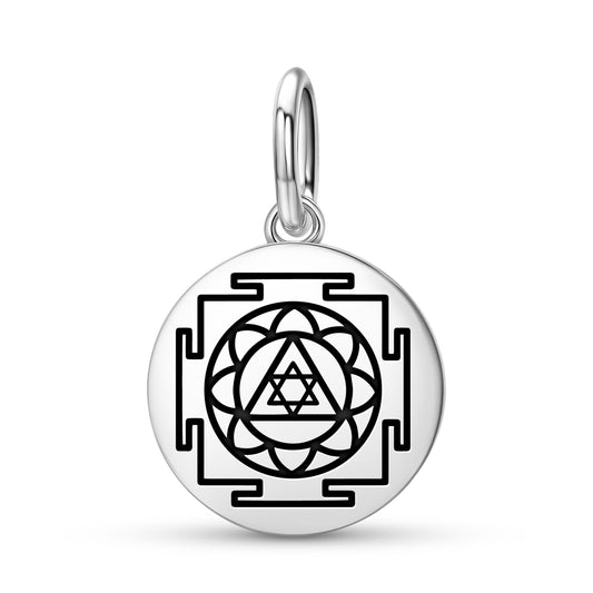 Ganesh Yantra Yantra Symbols Pendant Dangle Charm