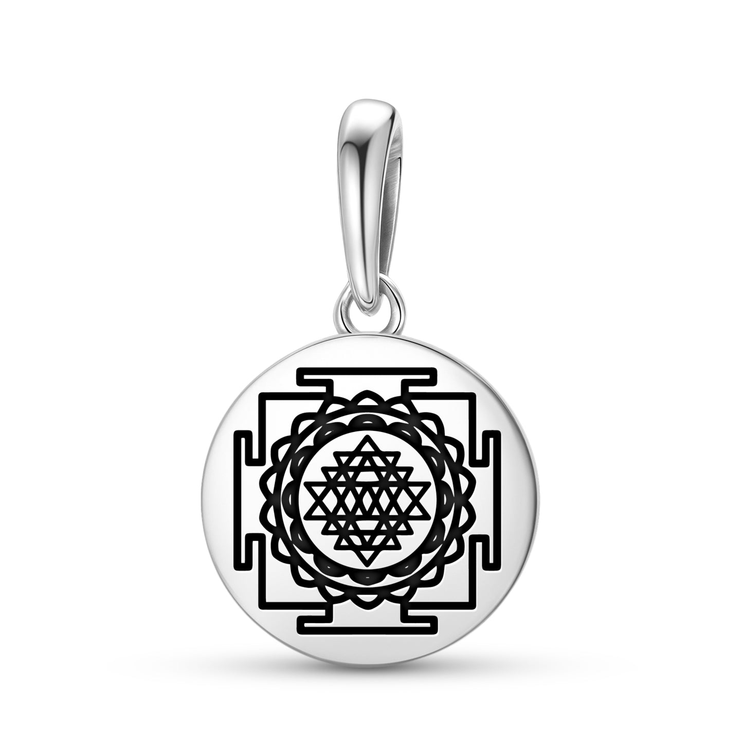 Kuber Yantra Yantra Symbols Pendant Dangle Charm