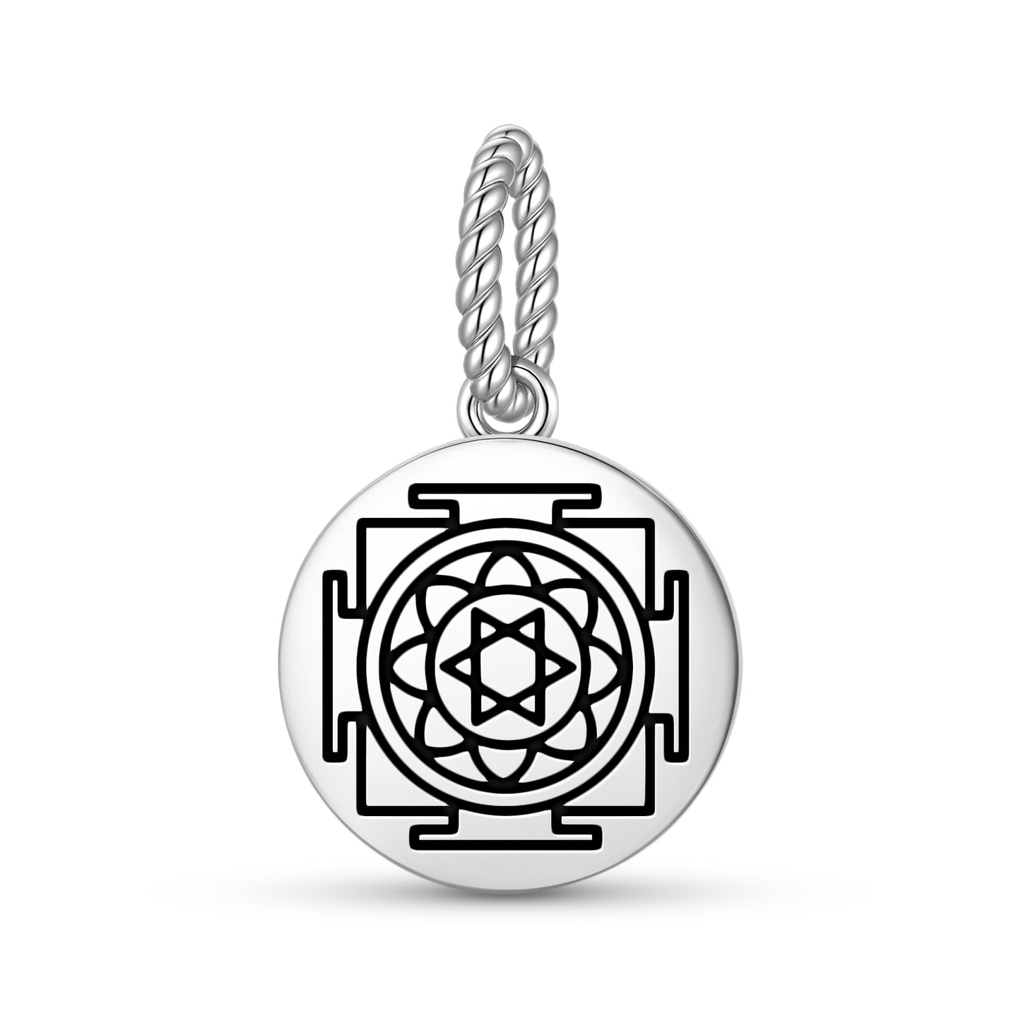 Hanuman Yantra Yantra Symbols Pendant Dangle Charm