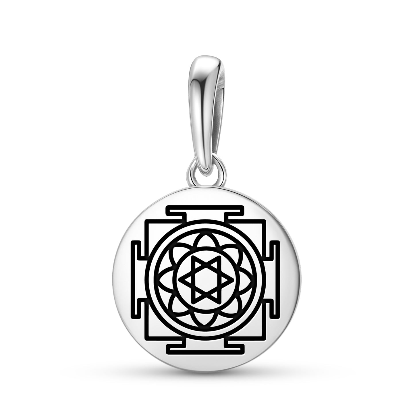 Hanuman Yantra Yantra Symbols Pendant Dangle Charm