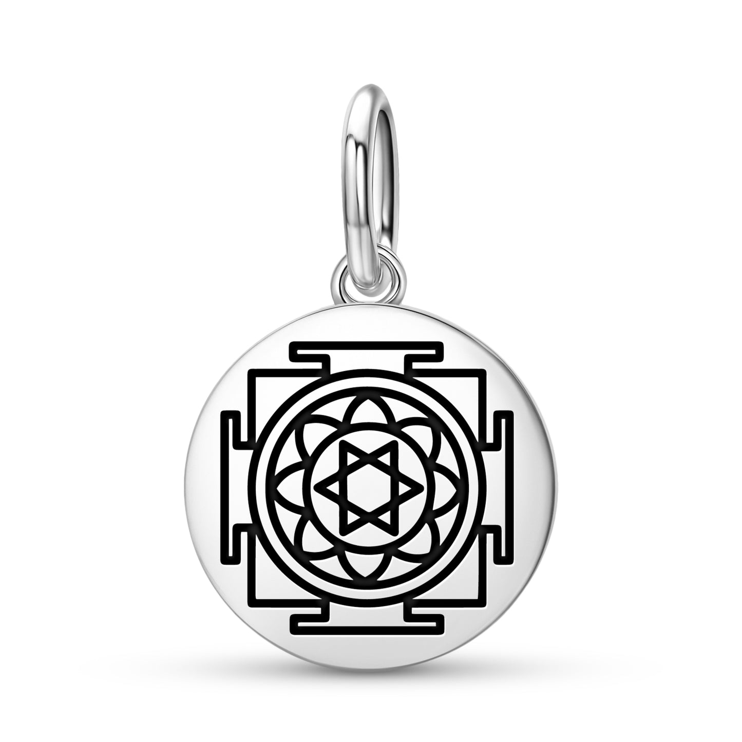 Hanuman Yantra Yantra Symbols Pendant Dangle Charm