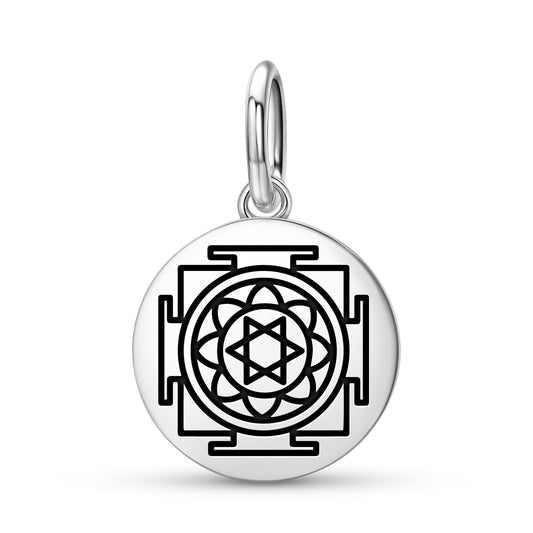Hanuman Yantra Yantra Symbols Pendant Dangle Charm