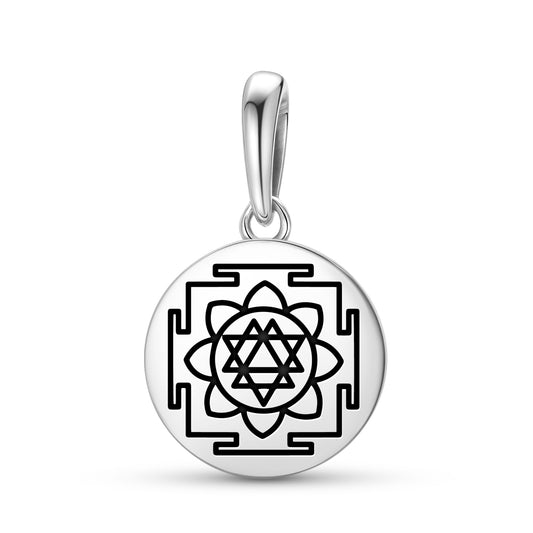 Durga Yantra Yantra Symbols Pendant Dangle Charm