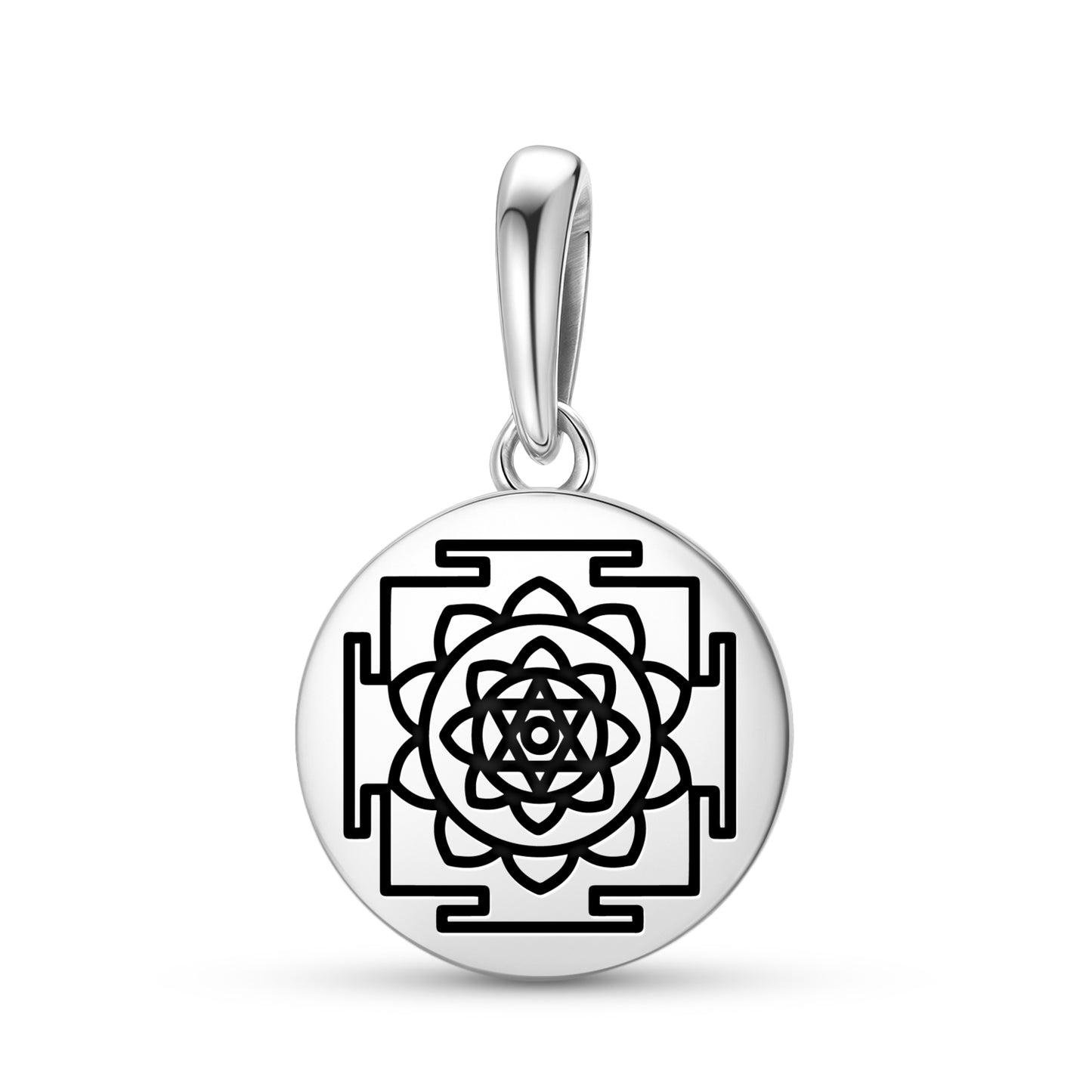 Gayatri Yantra Yantra Symbols Pendant Dangle Charm