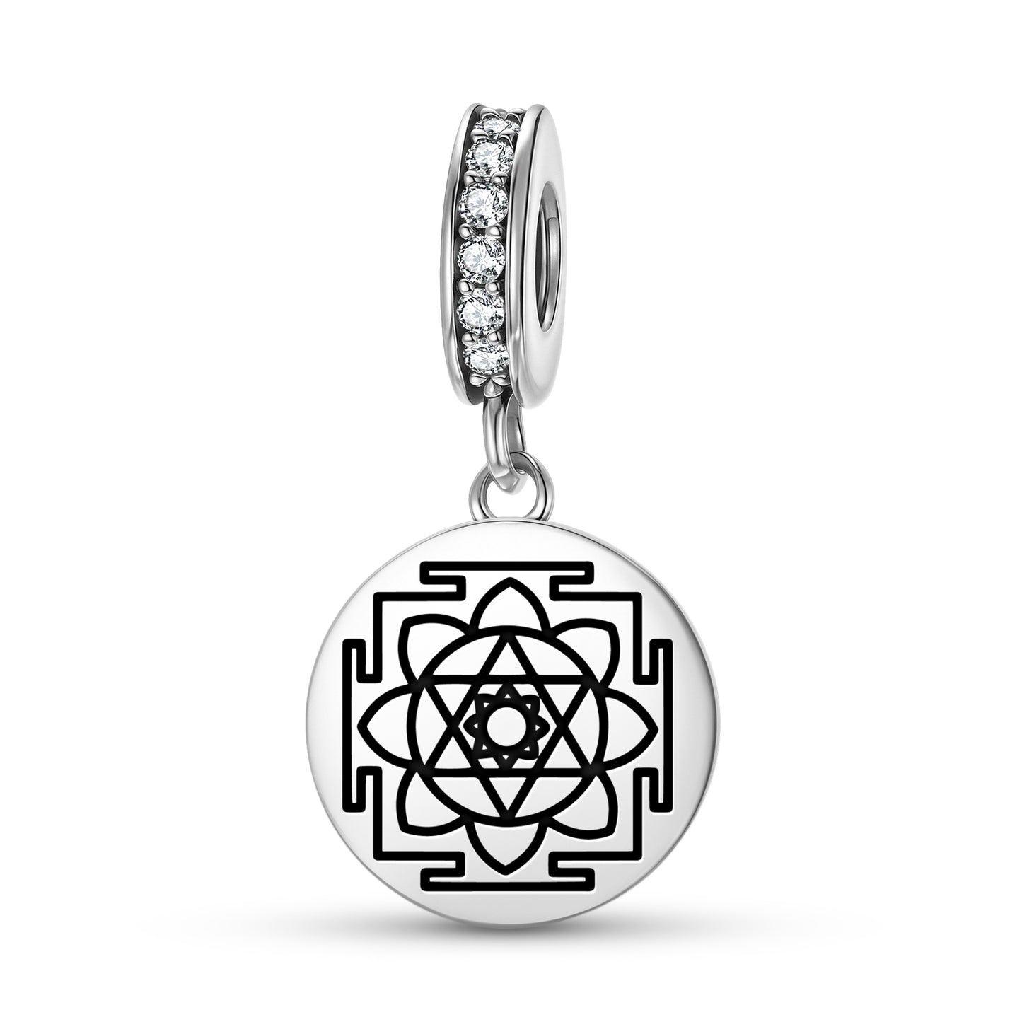 Kamla Yantra Yantra Symbols Pendant Dangle Charm