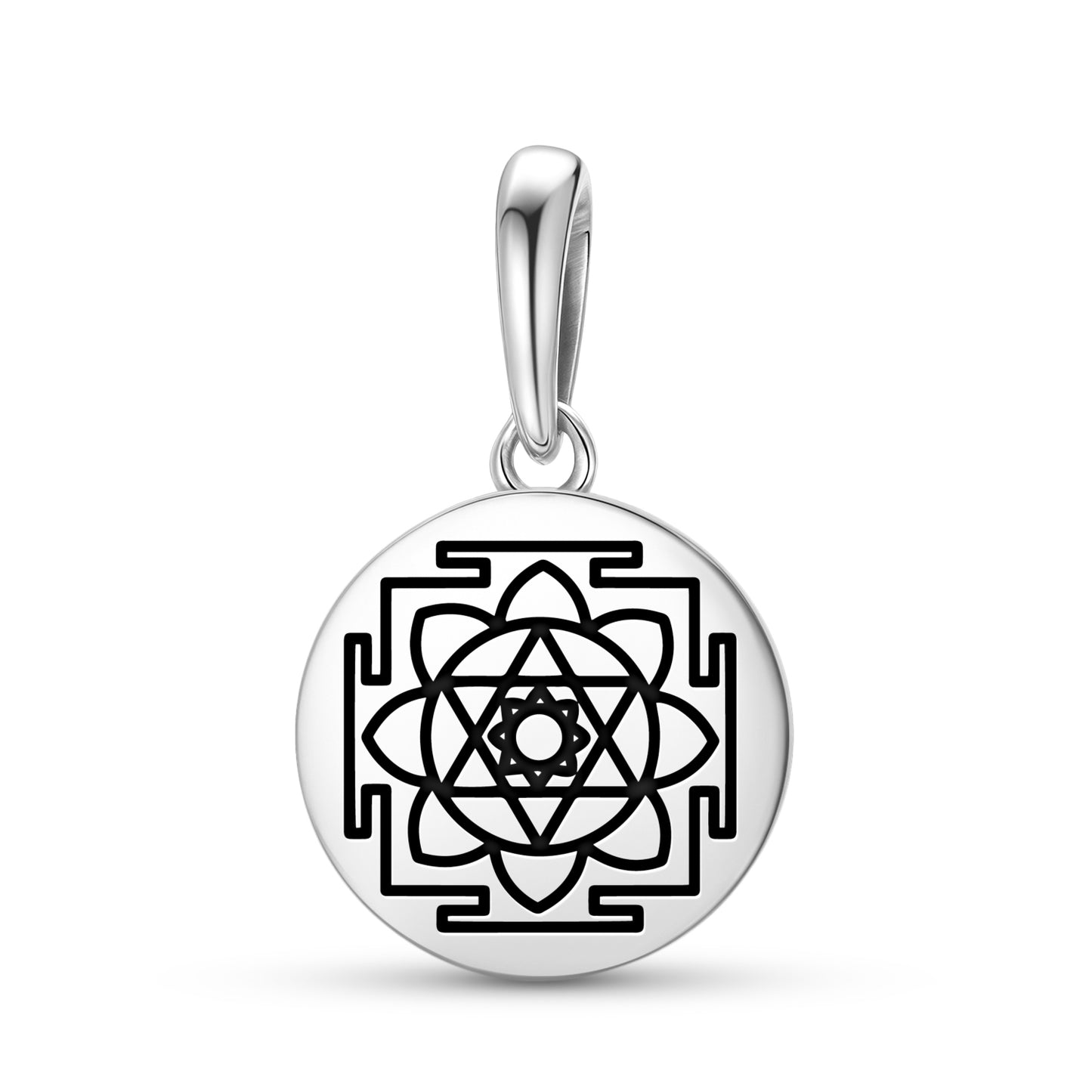Kamla Yantra Yantra Symbols Pendant Dangle Charm
