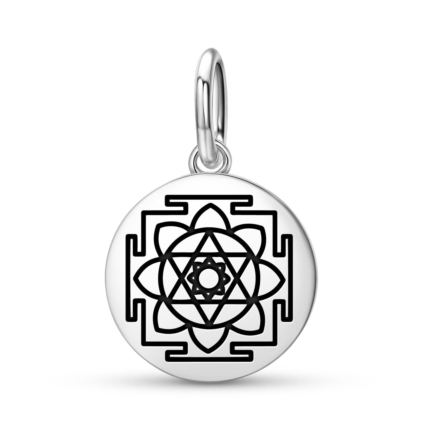 Kamla Yantra Yantra Symbols Pendant Dangle Charm