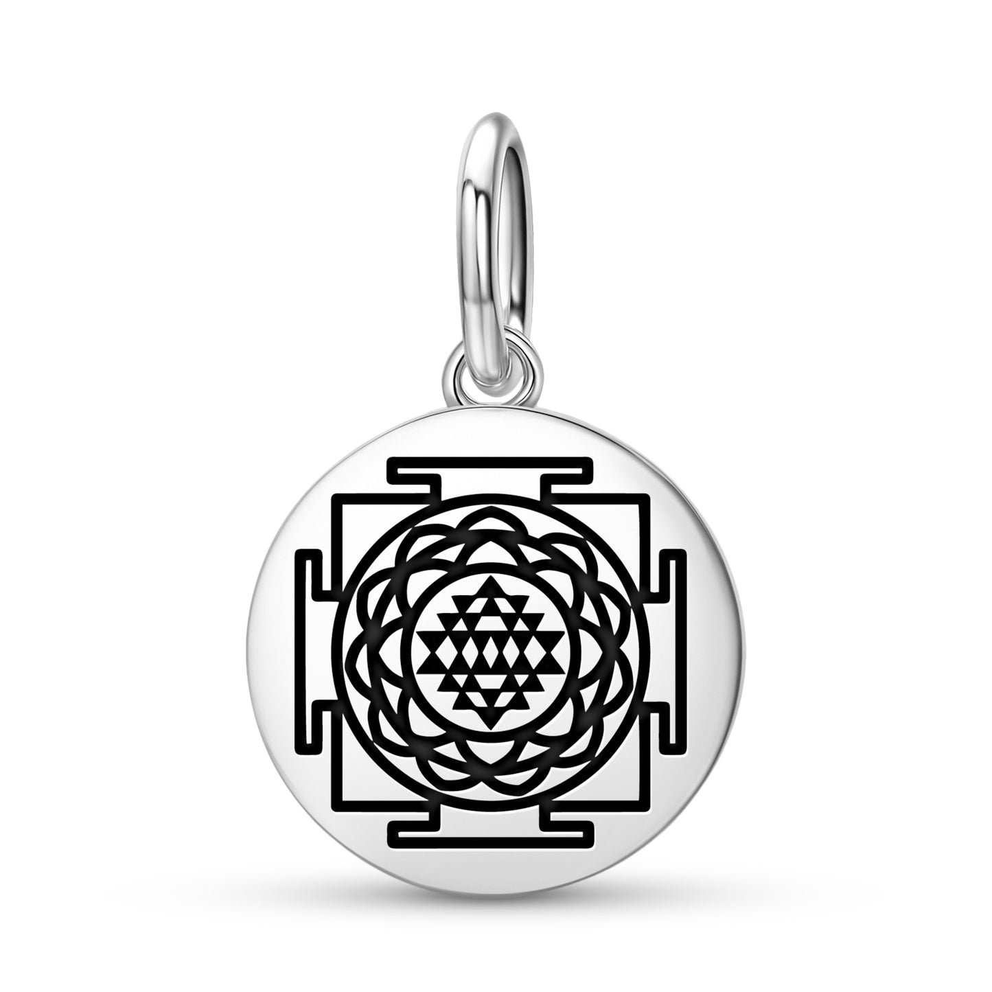 Sri Yantra Yantra Symbols Pendant Dangle Charm