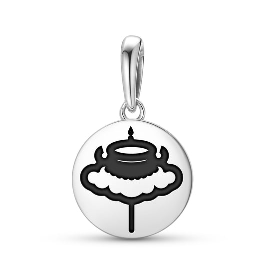 Parasol Ashtamangala Symbols Pendant Dangle Charm