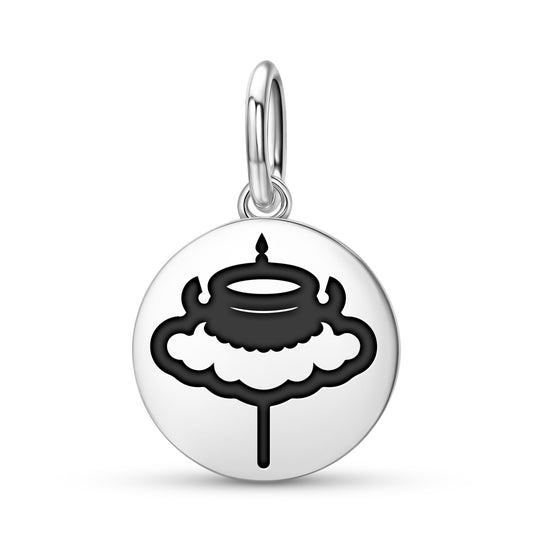 Parasol Ashtamangala Symbols Pendant Dangle Charm