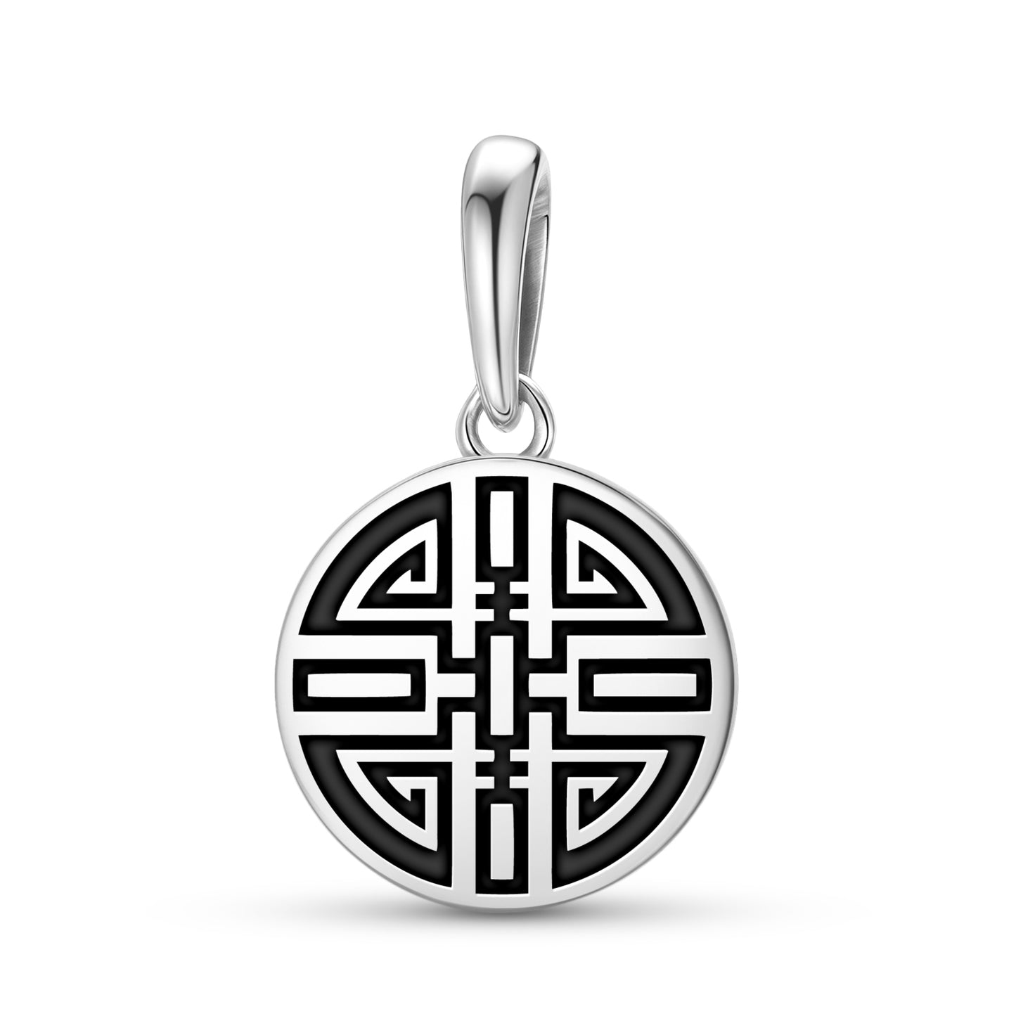 Cai – Wealth Chinese Symbols Pendant Dangle Charm