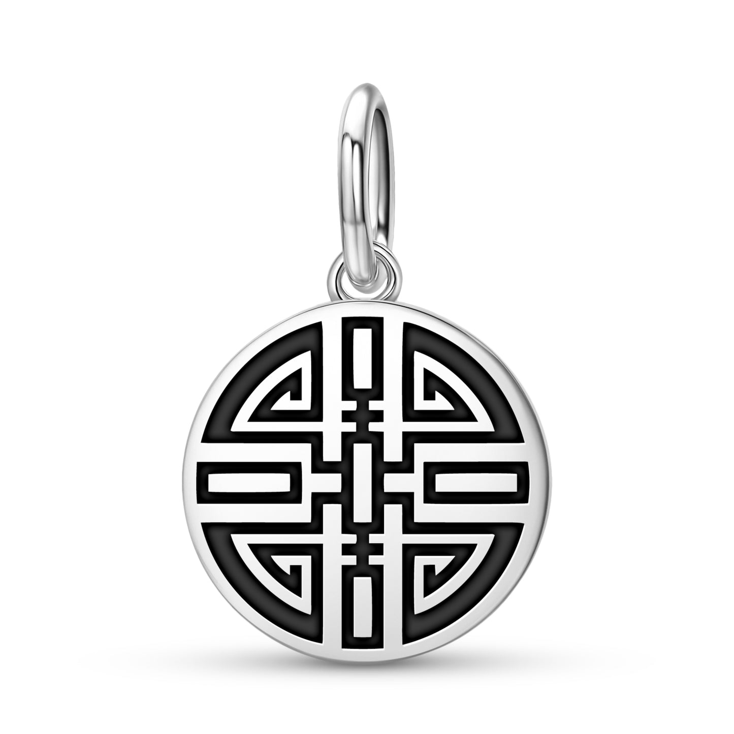 Cai – Wealth Chinese Symbols Pendant Dangle Charm