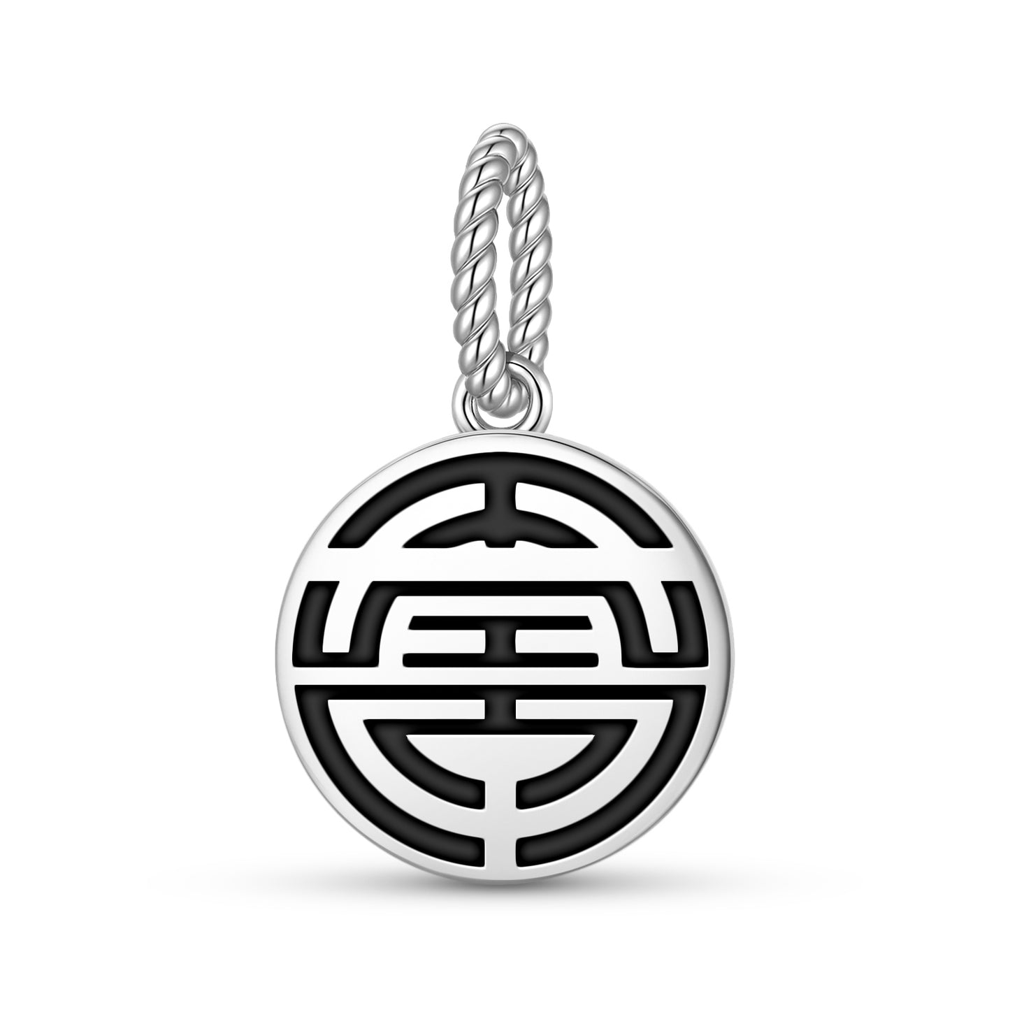 Shou – Longevity Chinese Symbols Pendant Dangle Charm