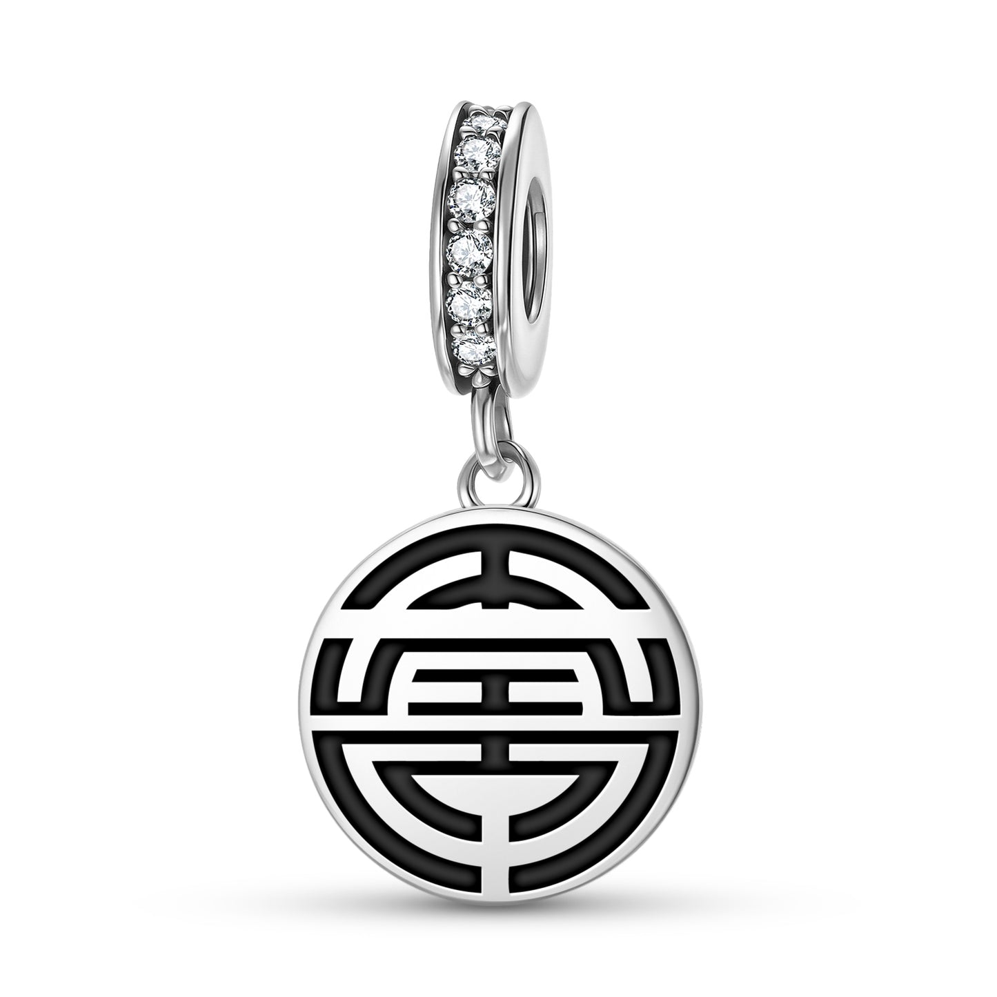Shou – Longevity Chinese Symbols Pendant Dangle Charm