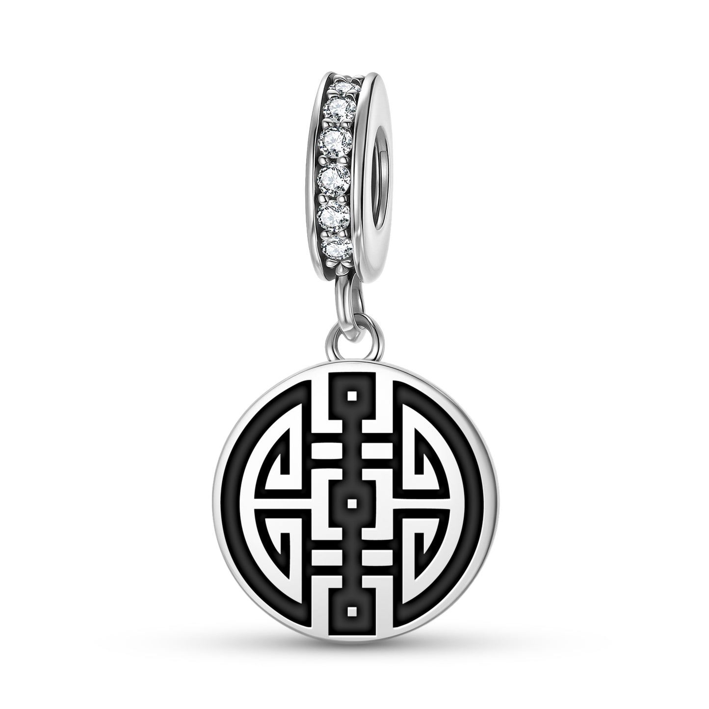 Xi – Happiness Chinese Symbols Pendant Dangle Charm