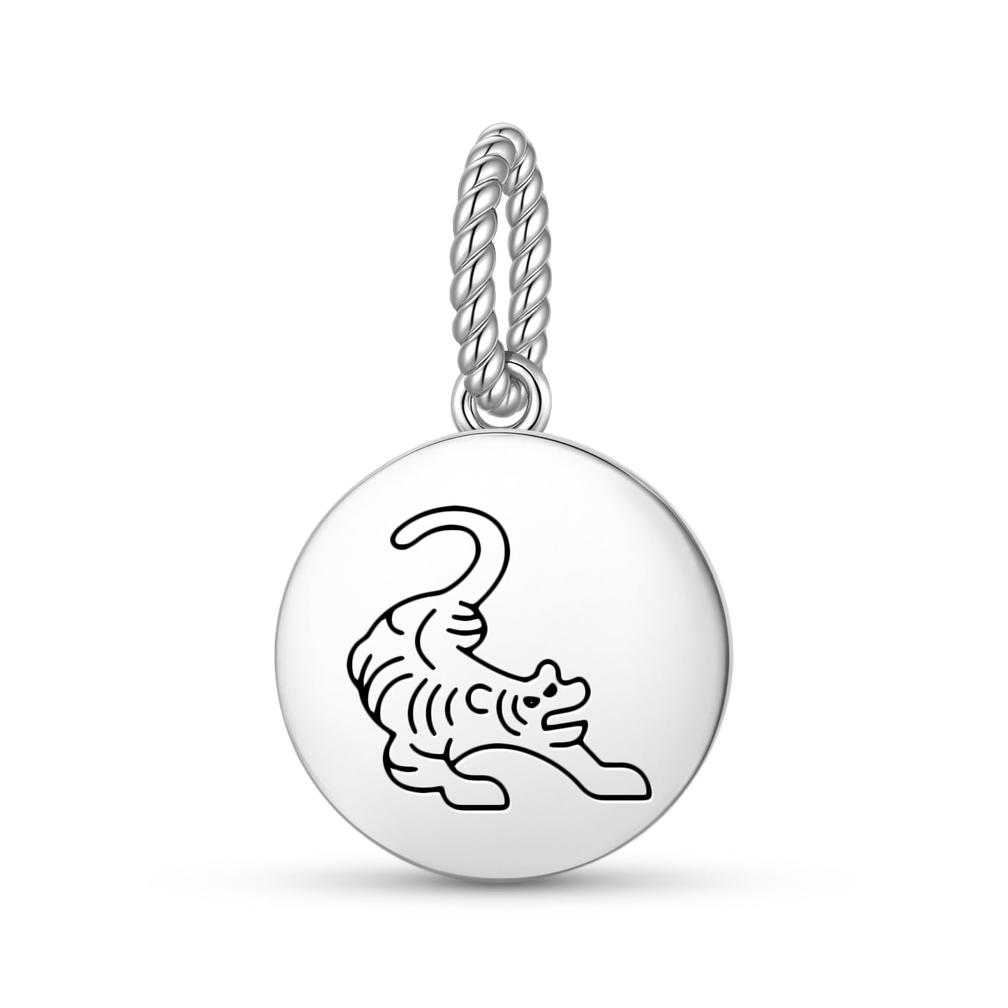 The Tiger Feng shui Symbols Pendant Dangle Charm