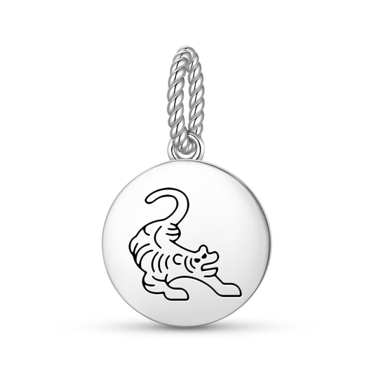 The Tiger Feng shui Symbols Pendant Dangle Charm