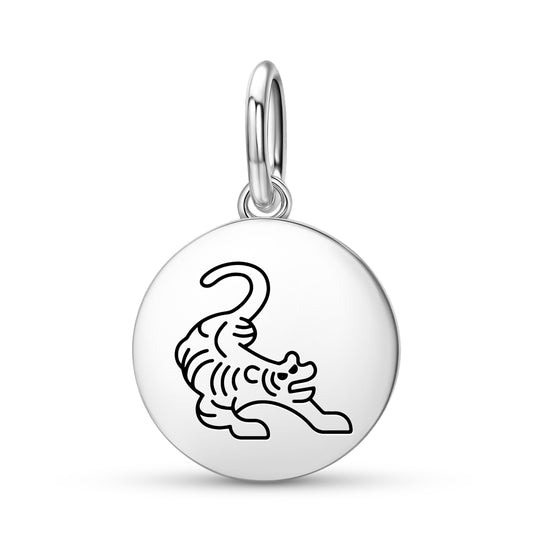 The Tiger Feng shui Symbols Pendant Dangle Charm