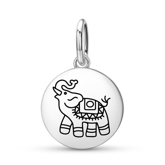 The Elephant Feng shui Symbols Pendant Dangle Charm