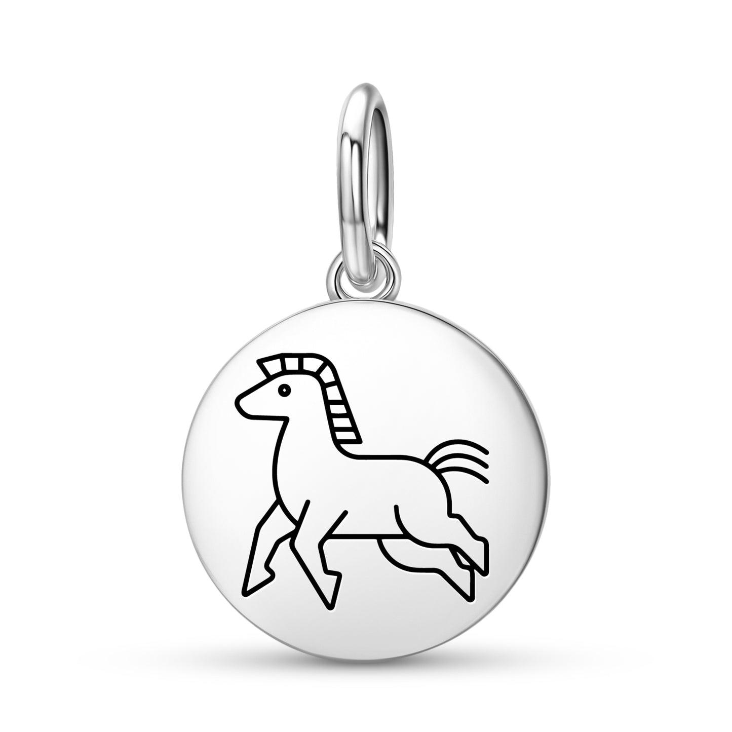 The Horse Feng shui Symbols Pendant Dangle Charm