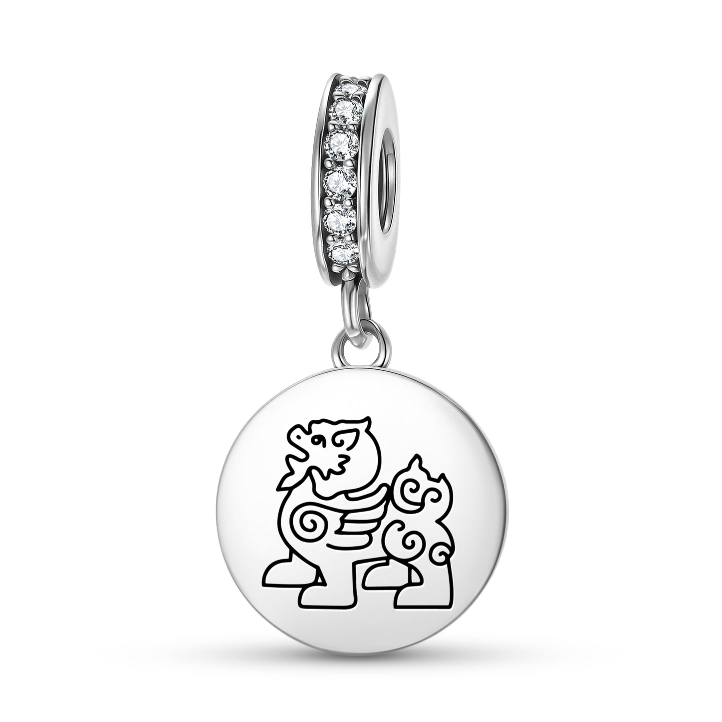 Pixiu Feng shui Symbols Pendant Dangle Charm