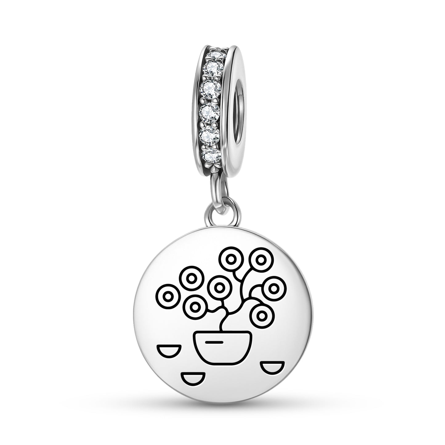Money Tree Feng shui Symbols Pendant Dangle Charm