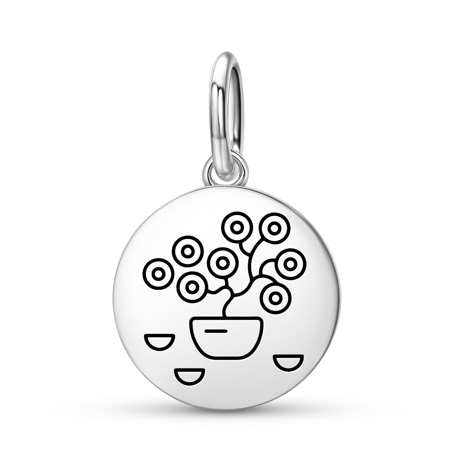 Money Tree Feng shui Symbols Pendant Dangle Charm