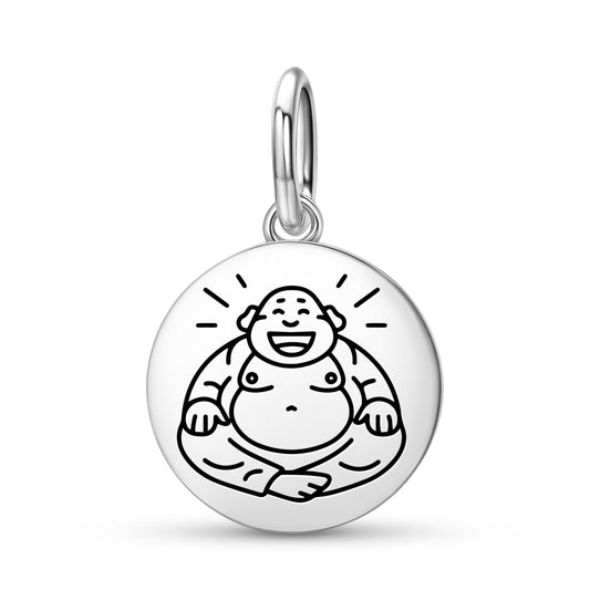 Laughing Buddha Feng shui Symbols Pendant Dangle Charm