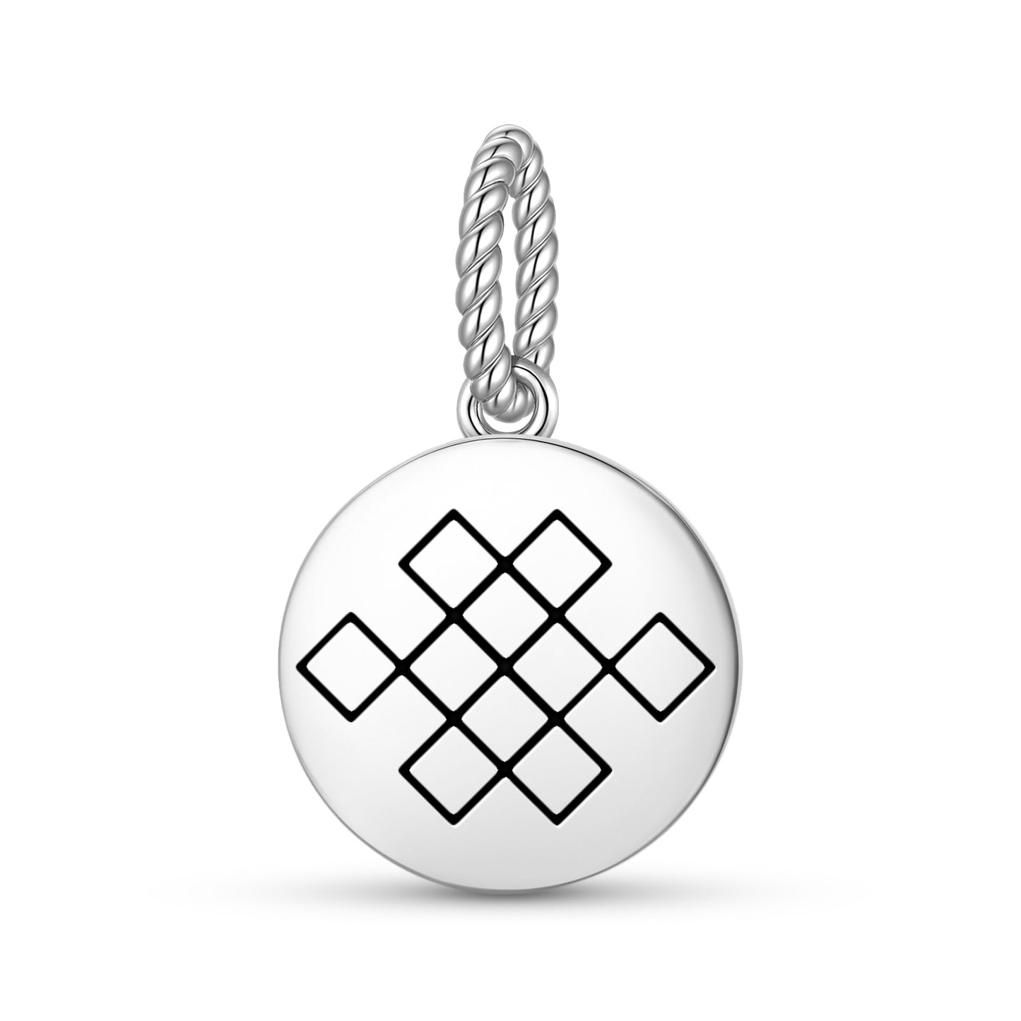 Mystic Knot Feng shui Symbols Pendant Dangle Charm