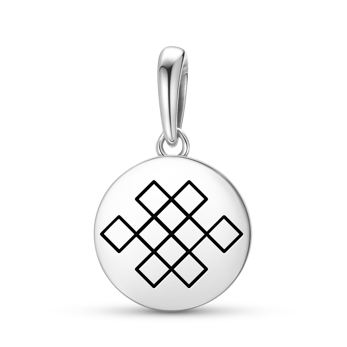 Mystic Knot Feng shui Symbols Pendant Dangle Charm