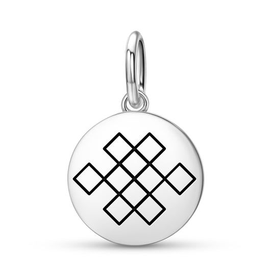 Mystic Knot Feng shui Symbols Pendant Dangle Charm