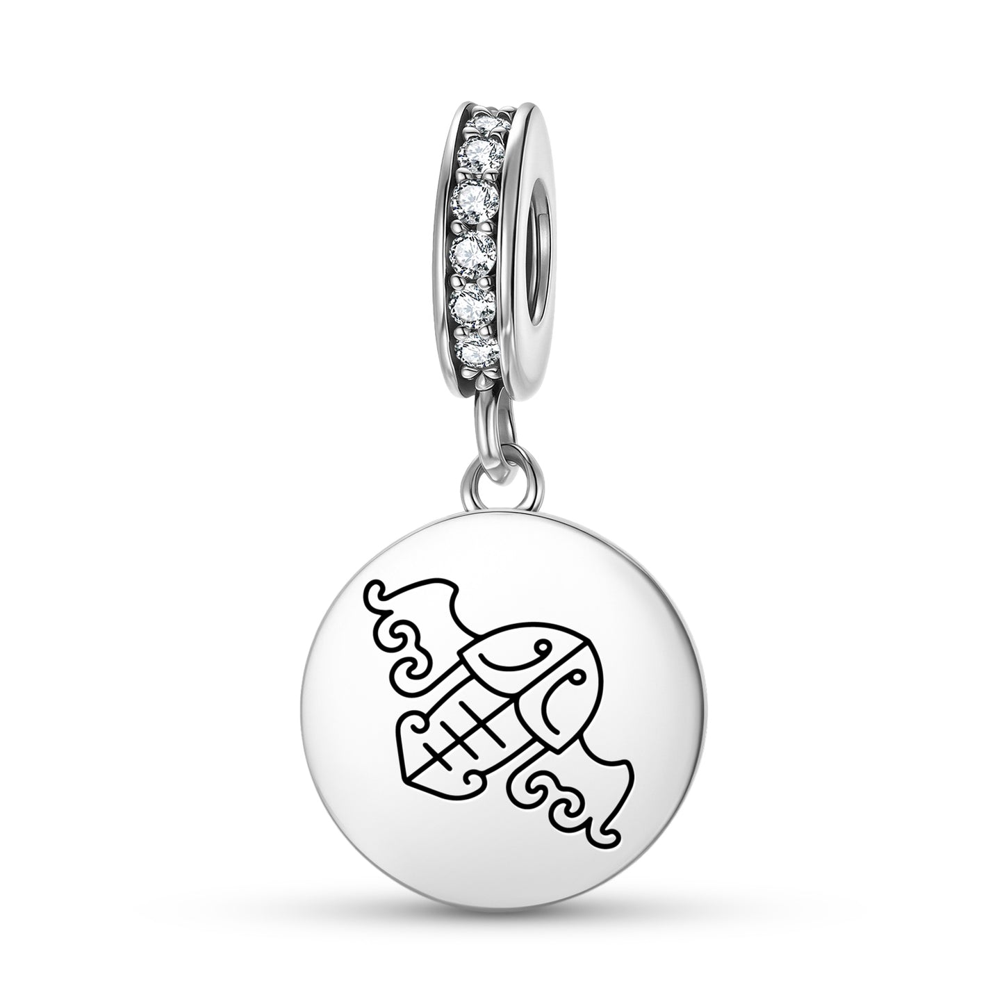 Feng Shui Bat Feng shui Symbols Pendant Dangle Charm