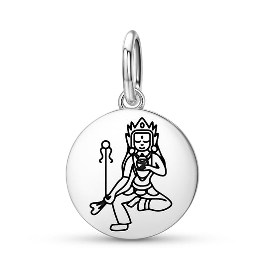 Mandarava Buddhist Gods Symbols Pendant Dangle Charm
