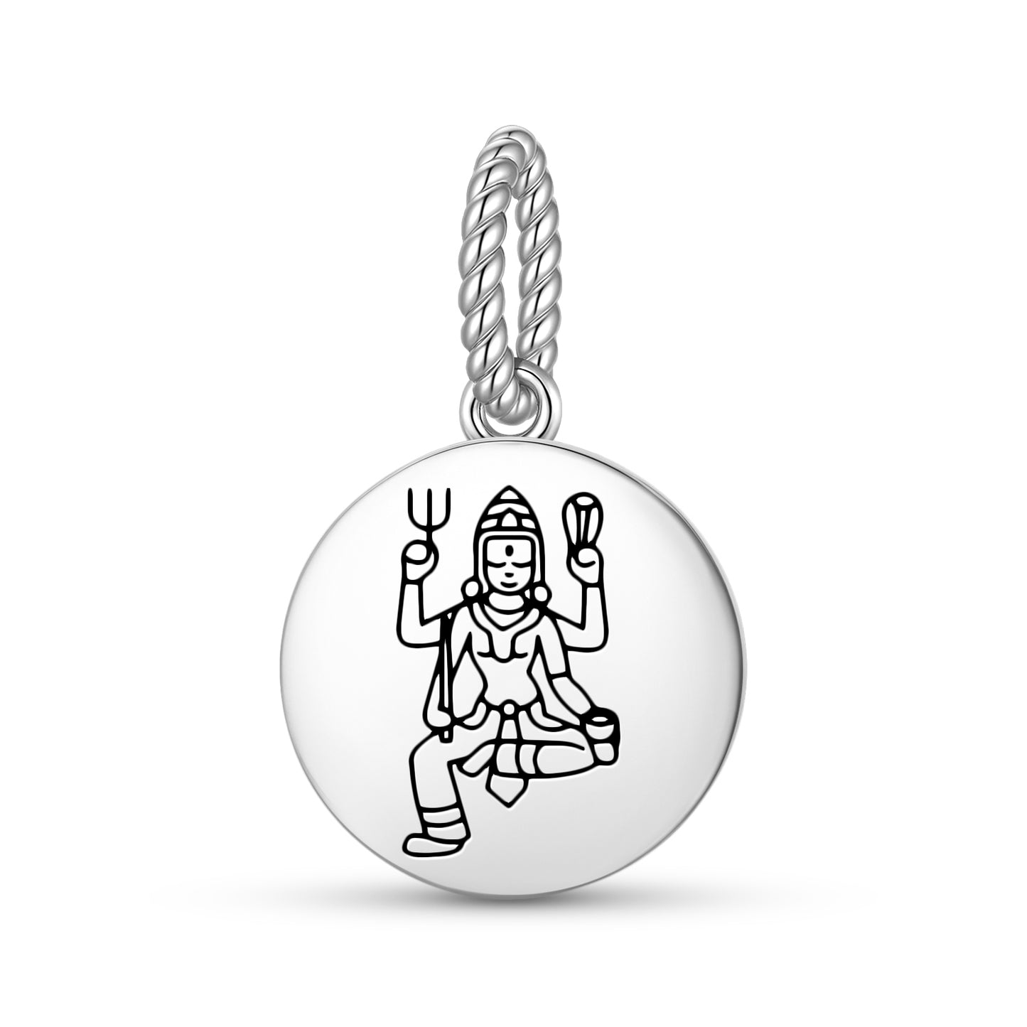 Kumari Devi Buddhist Gods Symbols Pendant Dangle Charm
