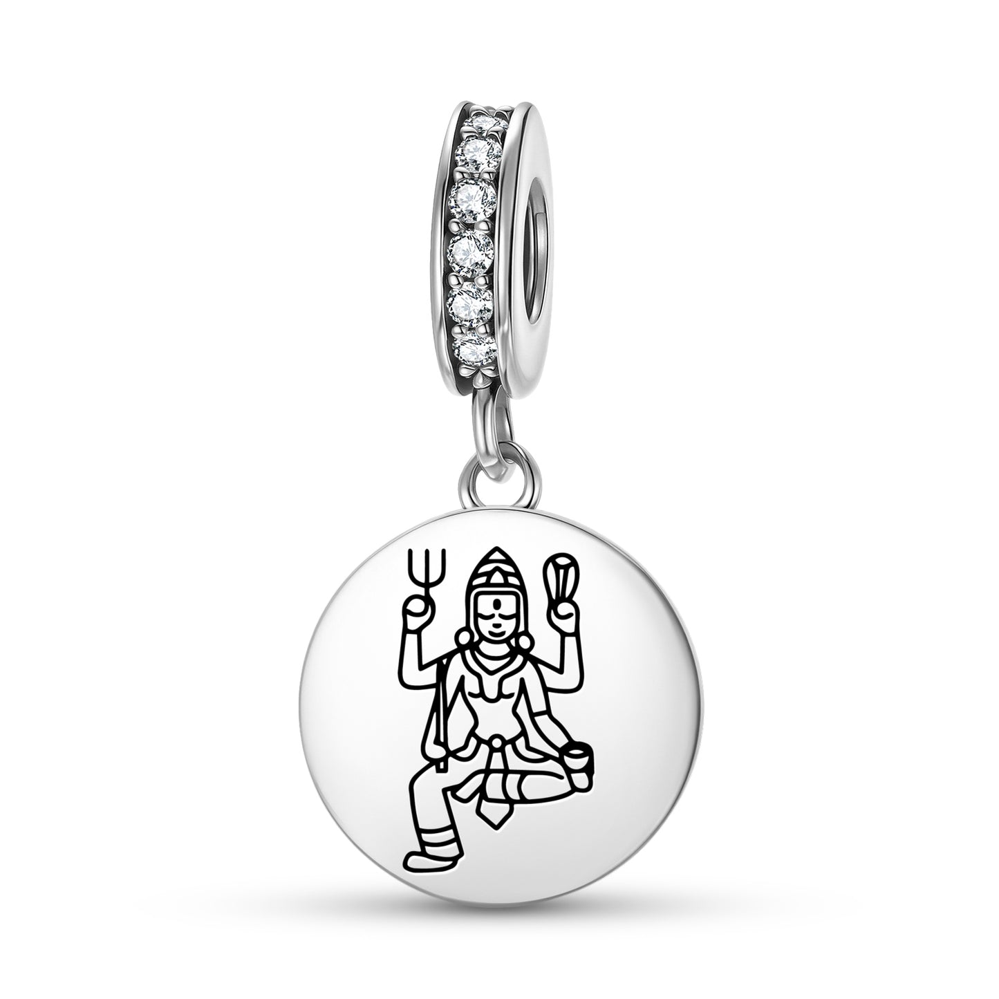 Kumari Devi Buddhist Gods Symbols Pendant Dangle Charm