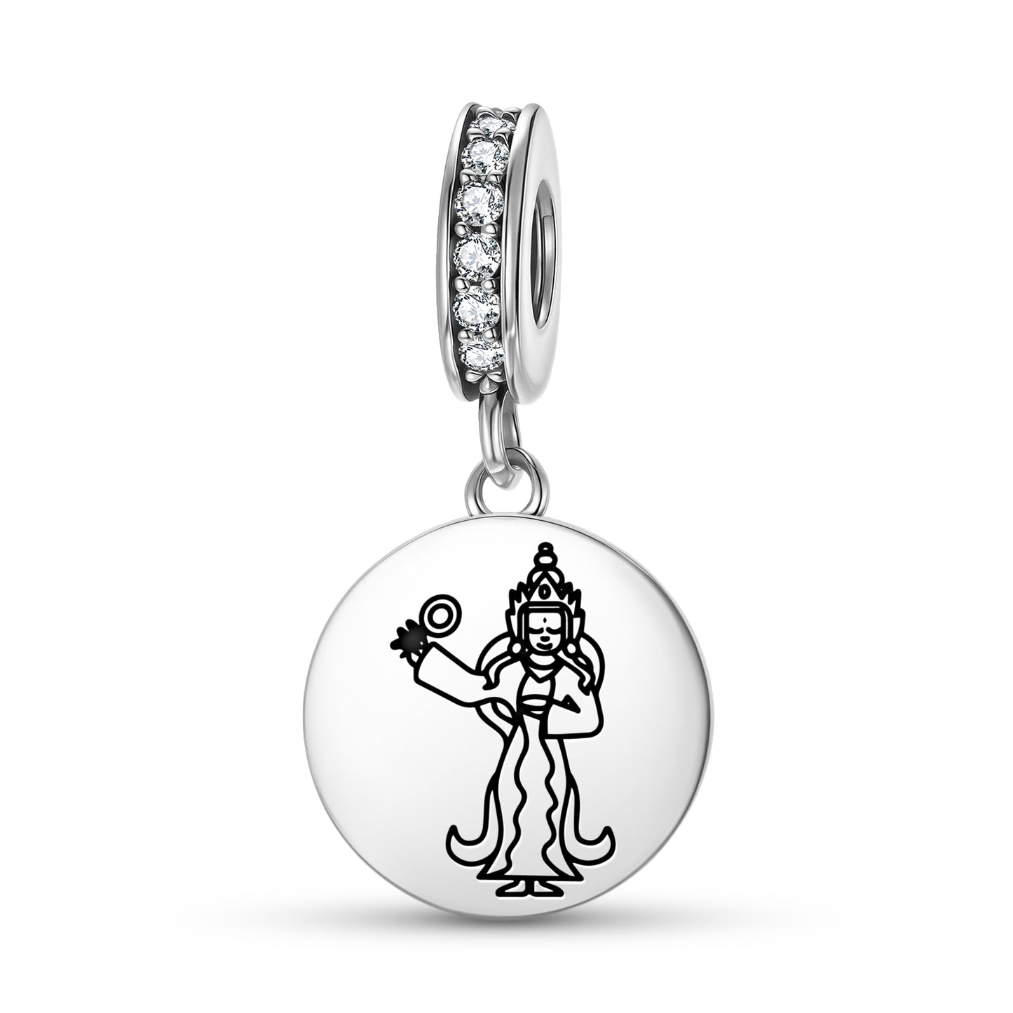 Achi Chokyi Drolma Buddhist Gods Symbols Pendant Dangle Charm