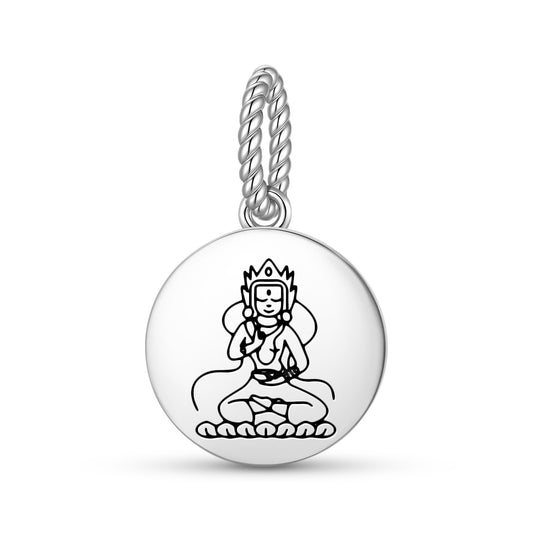 Yeshe Tsogyal Buddhist Gods Symbols Pendant Dangle Charm